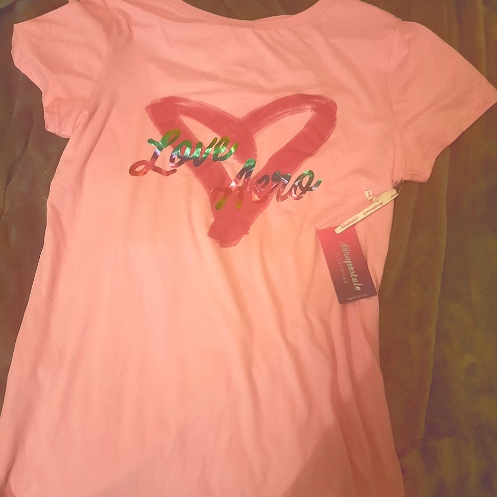 Aeropostale pink nightgown T - Medium